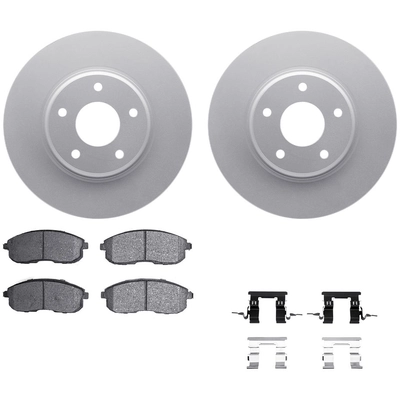 DYNAMIC FRICTION COMPANY - 4512-67091 - Front Disc Brake Kit pa1