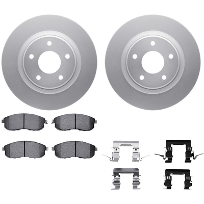 DYNAMIC FRICTION COMPANY - 4512-67105 - Front Disc Brake Kit pa1