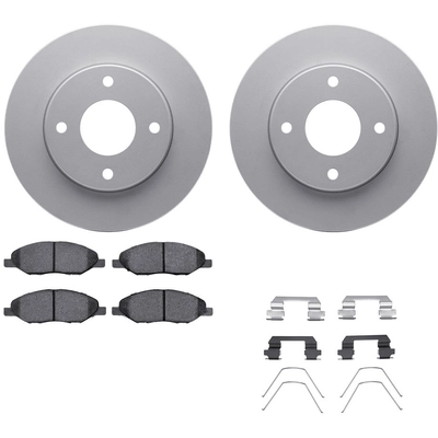 DYNAMIC FRICTION COMPANY - 4512-67115 - Front Disc Brake Kit pa1