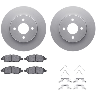 DYNAMIC FRICTION COMPANY - 4512-67117 - Front Disc Brake Kit pa1