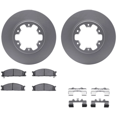 DYNAMIC FRICTION COMPANY - 4512-67119 - Front Disc Brake Kit pa1