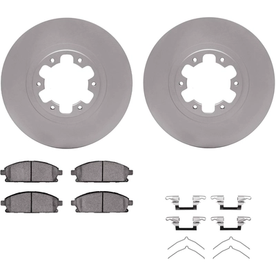 DYNAMIC FRICTION COMPANY - 4512-67125 - Front Disc Brake Kit pa2