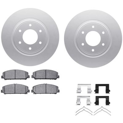 DYNAMIC FRICTION COMPANY - 4512-67140 - Front Disc Brake Kit pa1