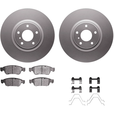 DYNAMIC FRICTION COMPANY - 4512-68021 - Ensemble de disque de frein avant pa2