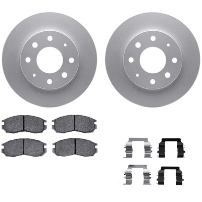 DYNAMIC FRICTION COMPANY - 4512-72047 - Front & Rear Disc Brake Kit pa2