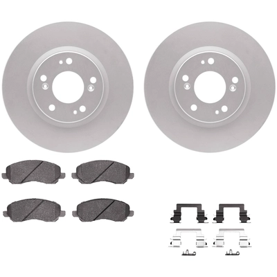 DYNAMIC FRICTION COMPANY - 4512-72067 - Front Disc Brake Kit pa2