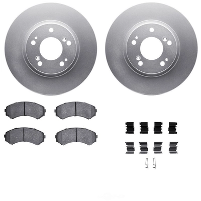 DYNAMIC FRICTION COMPANY - 4512-72079 - Front Disc Brake Kit pa1