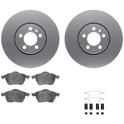 DYNAMIC FRICTION COMPANY - 4512-74098 - Front Disc Brake Kit pa1