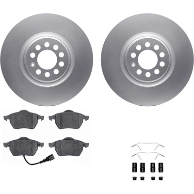 DYNAMIC FRICTION COMPANY - 4512-74106 - Front Disc Brake Kit pa1