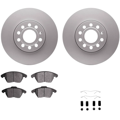 DYNAMIC FRICTION COMPANY - 4512-74116 - Front Disc Brake Kit pa2