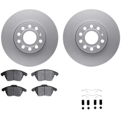 DYNAMIC FRICTION COMPANY - 4512-74117 - Ensemble de disque de frein avant pa1