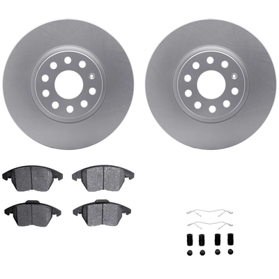 DYNAMIC FRICTION COMPANY - 4512-74148 -Ensemble de disque de frein avant pa1