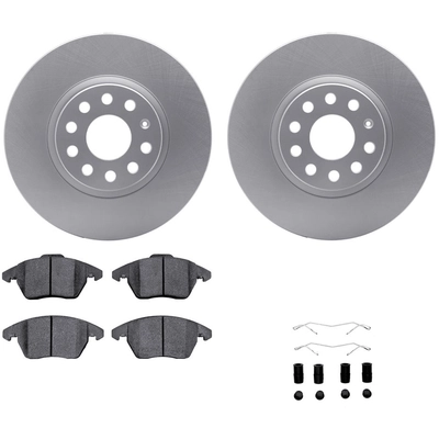 DYNAMIC FRICTION COMPANY - 4512-74150 - Front Disc Brake Kit pa1