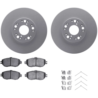 DYNAMIC FRICTION COMPANY - 4512-75038 - Front Disc Brake Kit pa1