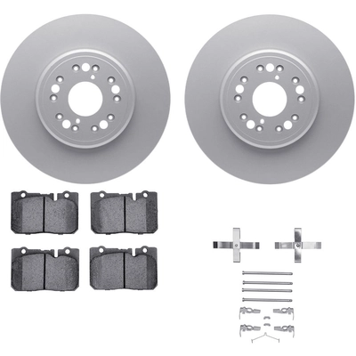 DYNAMIC FRICTION COMPANY - 4512-75043 - Front Disc Brake Kit pa1