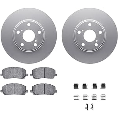 DYNAMIC FRICTION COMPANY - 4512-76109 - Ensemble de disque de frein avant pa1