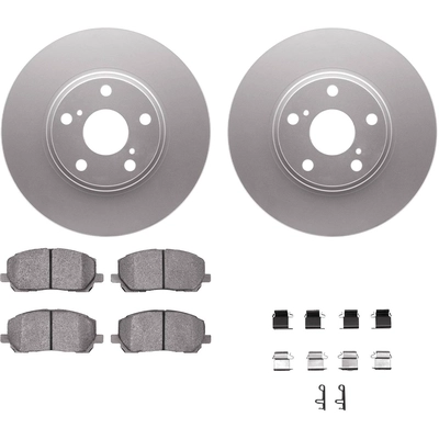 DYNAMIC FRICTION COMPANY - 4512-76109 - Ensemble de disque de frein avant pa2