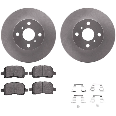 DYNAMIC FRICTION COMPANY - 4512-76114 - Ensemble de disque de frein avant pa2