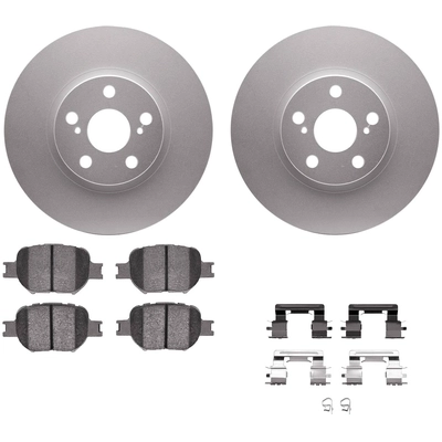 DYNAMIC FRICTION COMPANY - 4512-76116 - Front Disc Brake Kit pa2