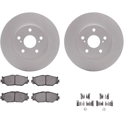 DYNAMIC FRICTION COMPANY - 4512-76129 - Front Disc Brake Kit pa2