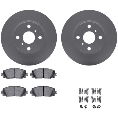 DYNAMIC FRICTION COMPANY - 4512-76135 - Front Disc Brake Kit pa1