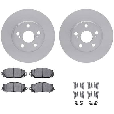 DYNAMIC FRICTION COMPANY - 4512-76150 - Front Disc Brake Kit pa1