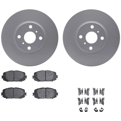 DYNAMIC FRICTION COMPANY - 4512-76151 - Front Disc Brake Kit pa1