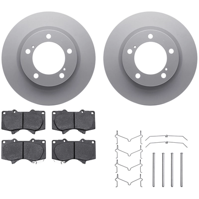 DYNAMIC FRICTION COMPANY - 4512-76188 - Front Disc Brake Kit pa1