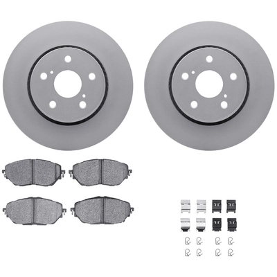 DYNAMIC FRICTION COMPANY - 4512-76193 - Front Disc Brake Kit pa1