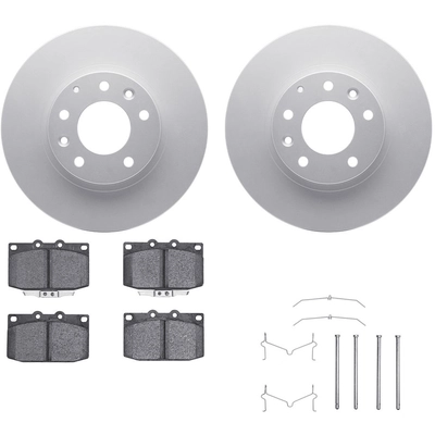 DYNAMIC FRICTION COMPANY - 4512-80058 - Front Disc Brake Kit pa1