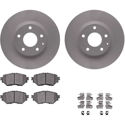 DYNAMIC FRICTION COMPANY - 4512-80081 - Ensemble de disque de frein avant pa2