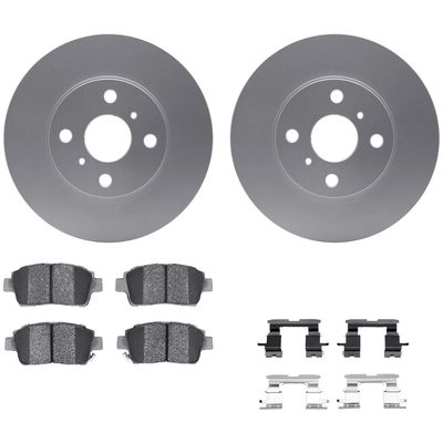 DYNAMIC FRICTION COMPANY - 4512-91008 - Front Disc Brake Kit pa1