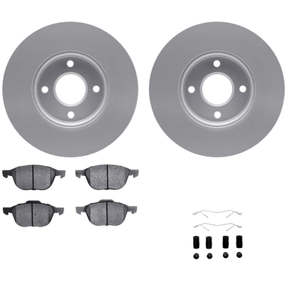 DYNAMIC FRICTION COMPANY - 4512-99033 - Front Disc Brake Kit pa1