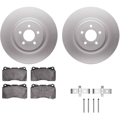 DYNAMIC FRICTION COMPANY - 4512-99045 - Ensemble de disque de frein avant pa2