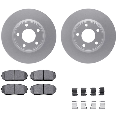 DYNAMIC FRICTION COMPANY - 4512-99091 - Front Disc Brake Kit pa1