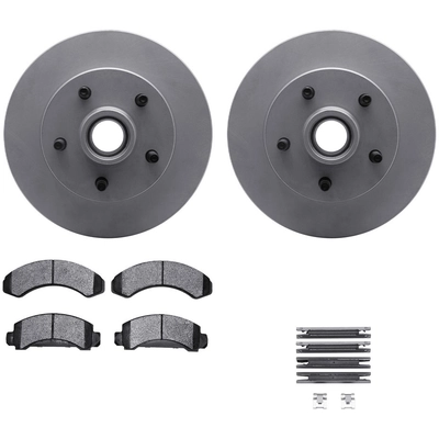 DYNAMIC FRICTION COMPANY - 4512-99107 - Front Disc Brake Kit pa1