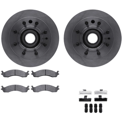 DYNAMIC FRICTION COMPANY - 4512-99111 - Front Disc Brake Kit pa1