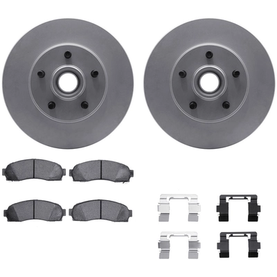 DYNAMIC FRICTION COMPANY - 4512-99117 - Front Disc Brake Kit pa1