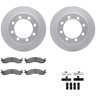 DYNAMIC FRICTION COMPANY - 4512-99121 - Front Disc Brake Kit pa1