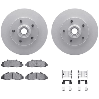 DYNAMIC FRICTION COMPANY - 4512-99124 - Front Disc Brake Kit pa1