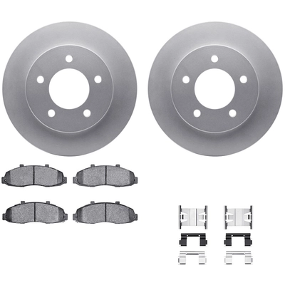 DYNAMIC FRICTION COMPANY - 4512-99127 - Front Disc Brake Kit pa1