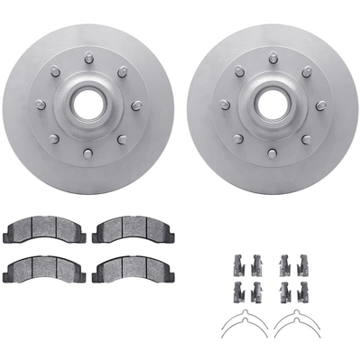 DYNAMIC FRICTION COMPANY - 4512-99137 - Front Disc Brake Kit pa1