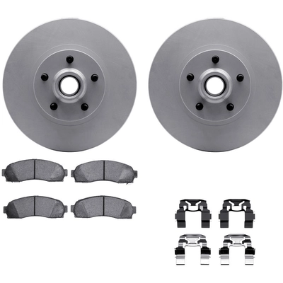 DYNAMIC FRICTION COMPANY - 4512-99151 - Front Disc Brake Kit pa1