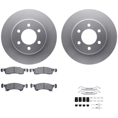 DYNAMIC FRICTION COMPANY - 4512-99166 - Front Disc Brake Kit pa1