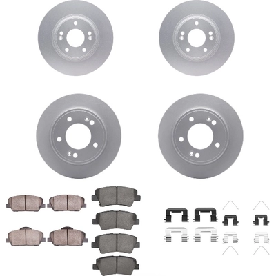 DYNAMIC FRICTION COMPANY - 4514-03038 - Front & Rear Disc Brake Kit pa2