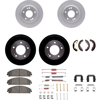 DYNAMIC FRICTION COMPANY - 4514-03113 - Geospec Rotors with 5000 Advanced Brake Pads pa2