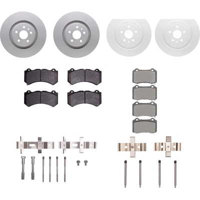 DYNAMIC FRICTION COMPANY - 4514-46020 - Front Disc Brake Kit pa3