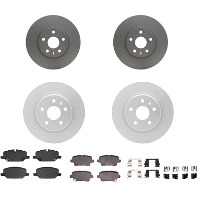 DYNAMIC FRICTION COMPANY - 4514-46087 - Front Disc Brake Kit pa8