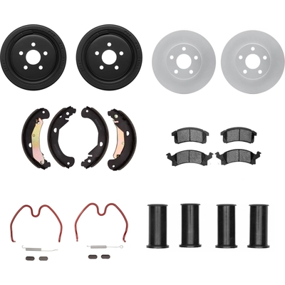 DYNAMIC FRICTION COMPANY - 4514-47080 - Front Disc Brake Kit pa1