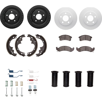 DYNAMIC FRICTION COMPANY - 4514-47133 - Front Disc Brake Kit pa1